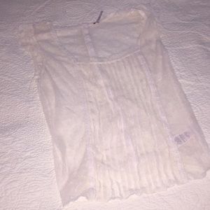 Lace short sleeve top from free people